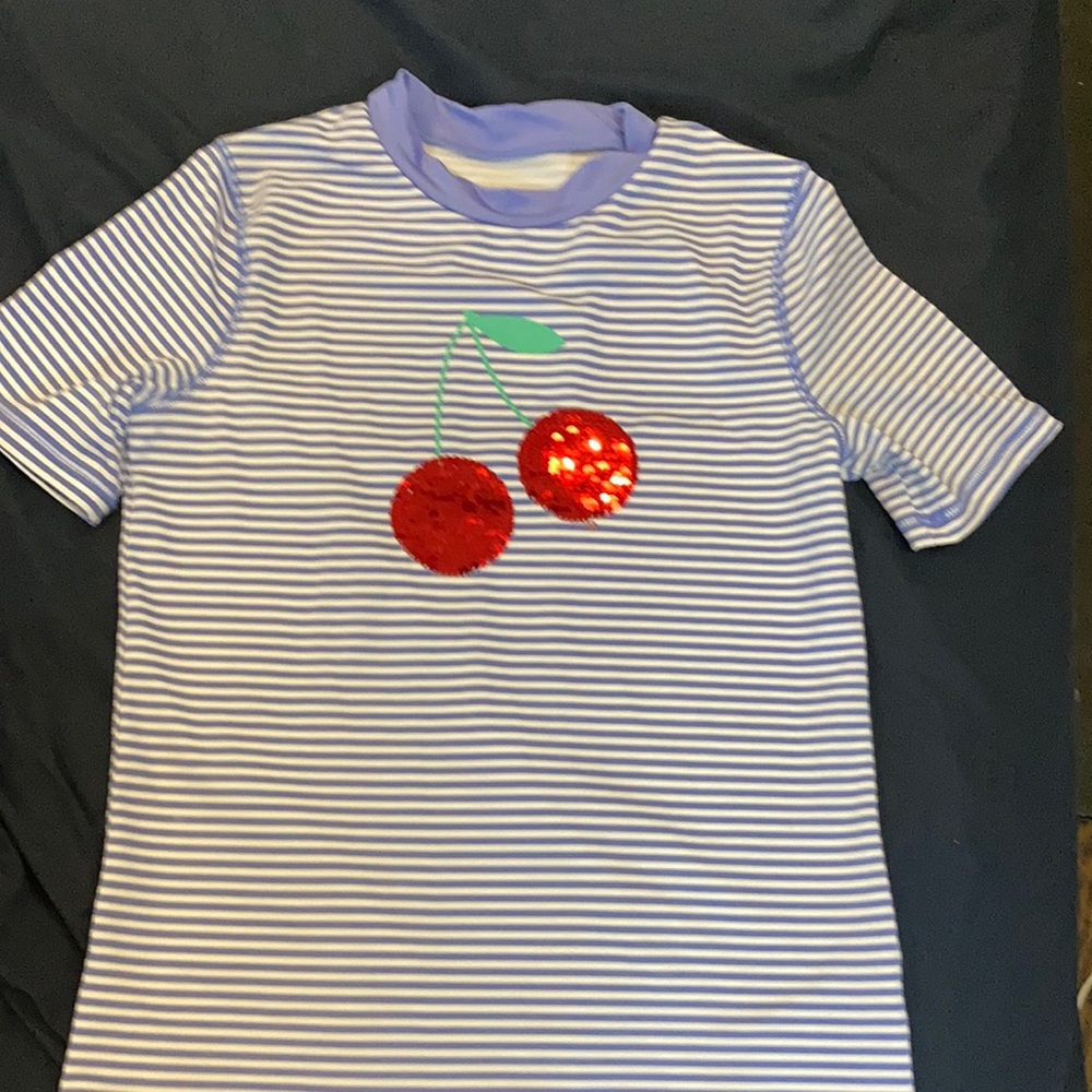 Girls Rashguard swim shirt size L 10/12